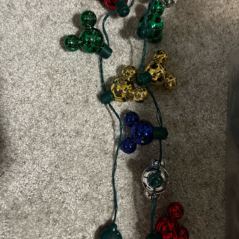 Disney light up necklace